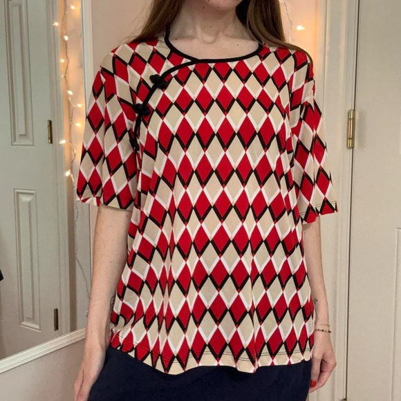 Patterned Blouse - Picture 6 of 9